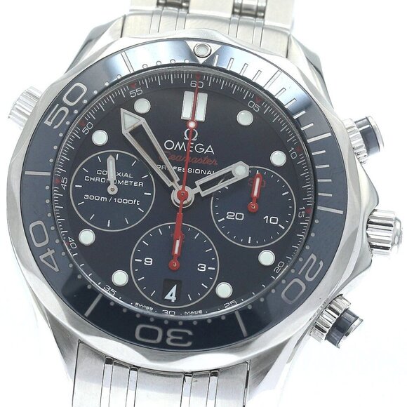 OMEGA Seamaster300 212.30.42.50.03.001 Chronograph Automatic Men's Watch - Picture 10 of 12